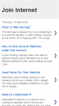 Mobile Screenshot of joininternet.com